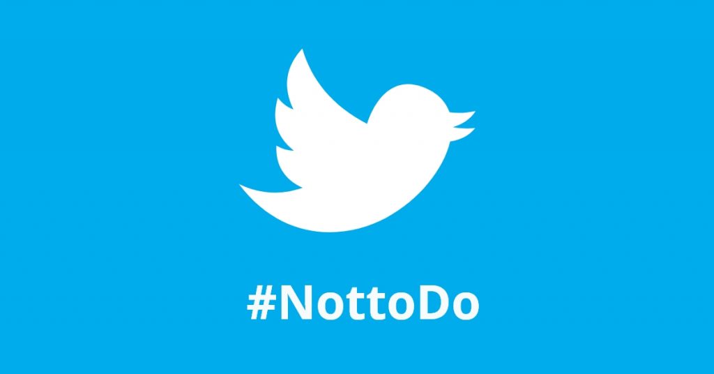 things not to do - tweetfull 