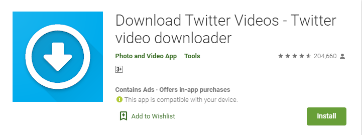 Download twitter videos (App) - twitter video downloader - 
 tweetfull-twitter automation tool
