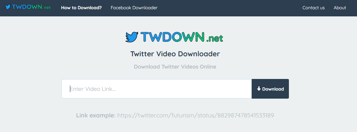twitter video downloader shortcut