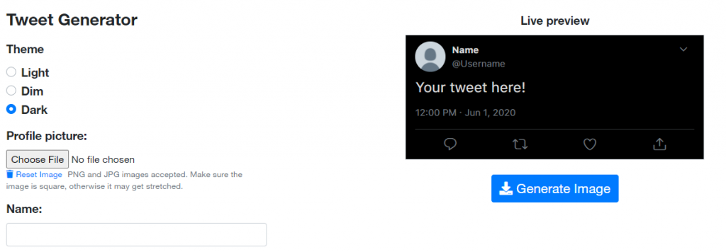 Tweet Gen-fake-tweet-generator-tweetfull-twitter-automation-bot-tool