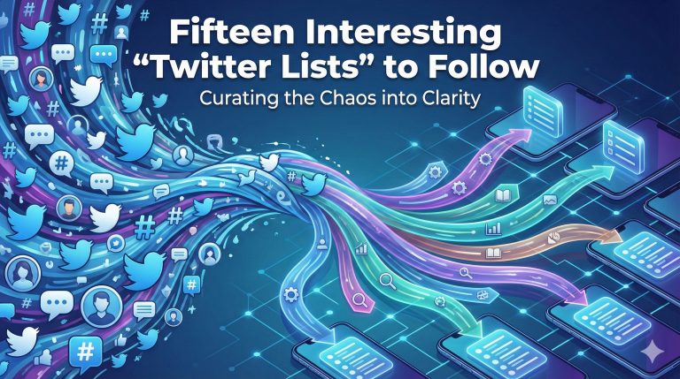 Fifteen Interesting ‘Twitter Lists’ to Follow