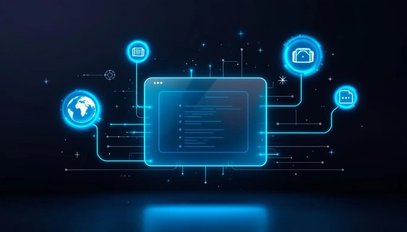 An illustration showing the concept of RSS feeds and their function in content delivery.