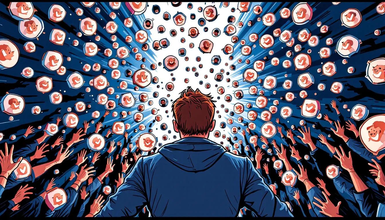 A visual representation of fast delivery of Twitter followers.