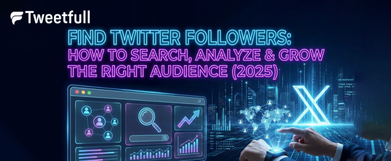 Find Twitter Followers: How to Search, Analyze & Grow the Right Audience (2025)