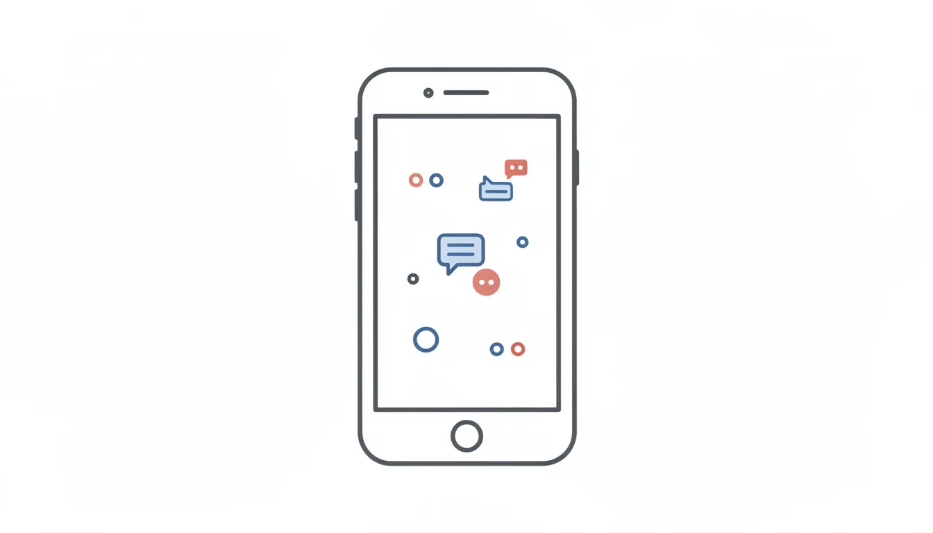 The image features a minimalist smartphone icon surrounded by abstract symbols representing various social media platforms, illustrating the concept of a digital town square where users can engage in conversations and explore diverse perspectives. This design reflects the essence of platforms like Twitter, known for delivering live breaking news and connecting a global community.