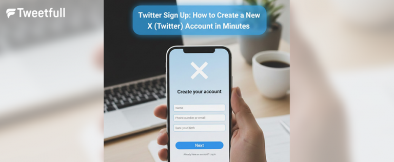 Twitter Sign Up: How to Create a New X (Twitter) Account in Minutes
