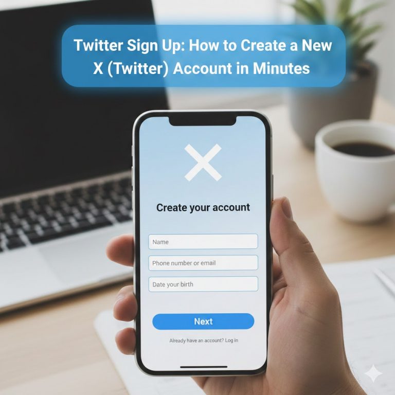 Twitter Sign Up: How to Create a New X (Twitter) Account in Minutes