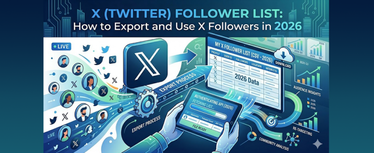 Twitter Get Follower List: How to Export and Use X Followers in 2026