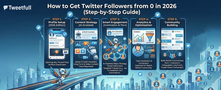 How to Get Twitter Followers from 0 in 2026 (Step-by-Step Guide)