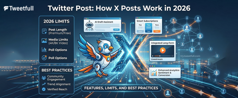 Twitter Post: How X Posts Work in 2026 (Features, Limits, and Best Practices)