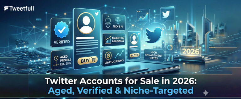 Twitter Accounts for Sale in 2026: Aged, Verified & Niche-Targeted