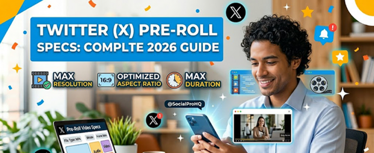 Twitter Pre Roll Specs: Complete 2026 Guide to Amplify Pre-Roll Ads