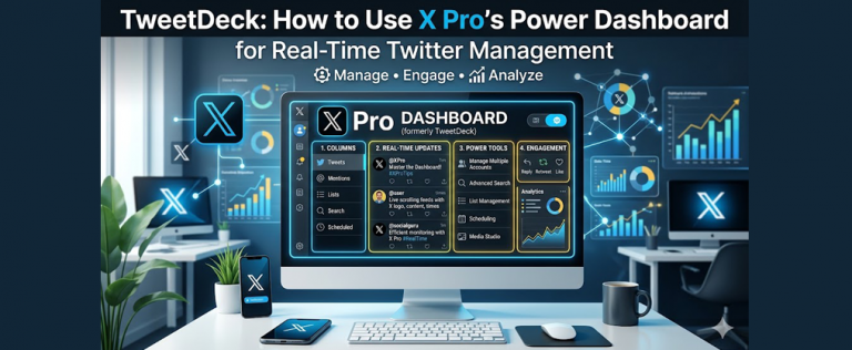 TweetDeck: How to Use X Pro’s Power Dashboard for Real-Time Twitter Management