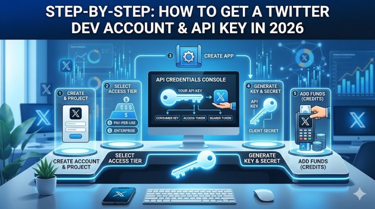 How to Get a Twitter Dev Account and API Key in 2026