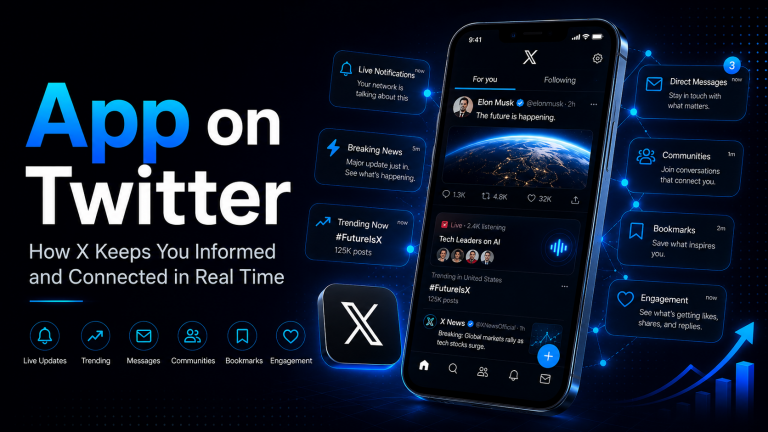 App on Twitter: How X Keeps You Informed and Connected in Real Time