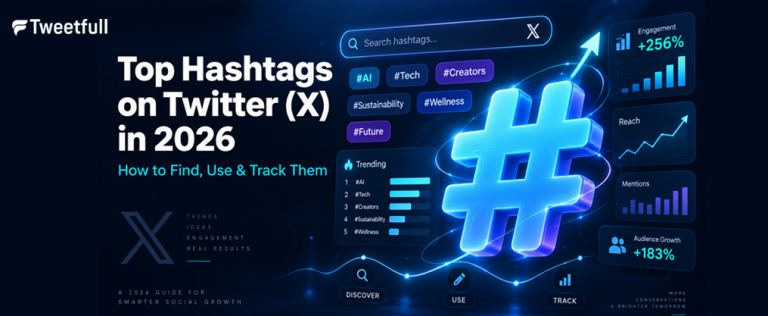 Top Hashtags on Twitter (X) in 2026: How to Find, Use & Track Them